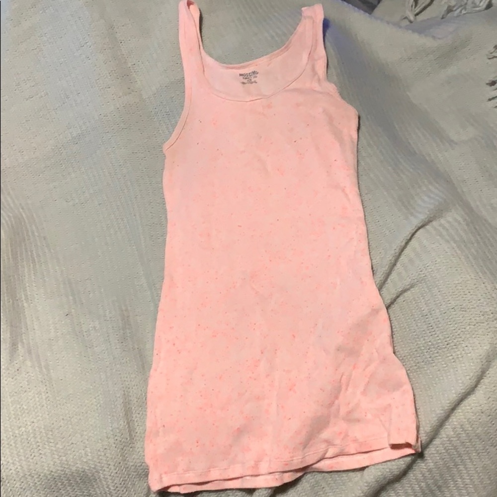 Pink tank top